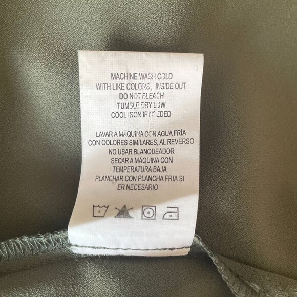 XOXO Olive Green Knee-Length Sleeveless Dress, Size S EUC - Picture 9 of 9